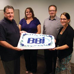 From left to right: Paul Van Vleck, General Manager Vend; Kim Delie, Inside Sales; Dana DuQuaine, Inside Sales; and Tammy Whittemore, National Inside Sales Manager