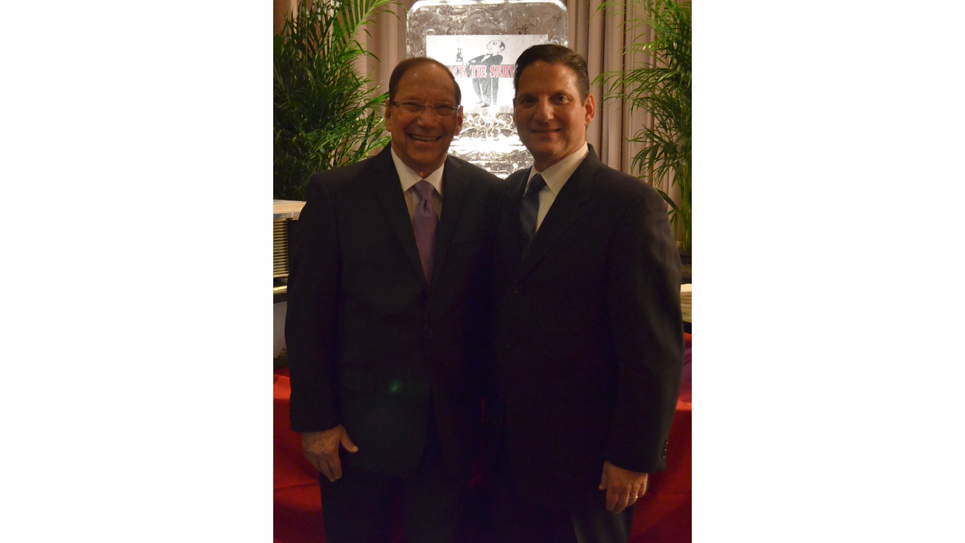 Black Tie Services owners Scott and Bill Meskin.