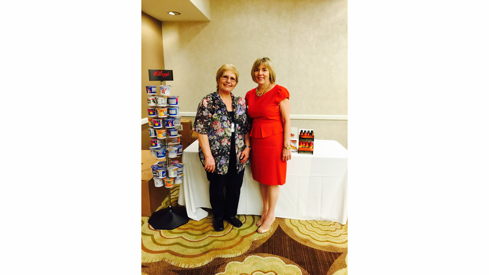 Kathleen Munyer, Training Officer for the California Dept. of Rehabilitation&rsquo;s Business Enterprise Program and Sandra Larson, NAMA Senior Director of Government Affairs.