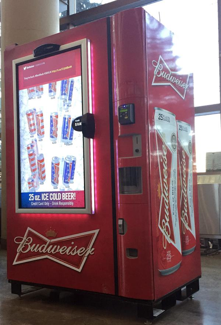 Beer Vending Machine To Debut At Minnesota Wild Hockey Game Vending