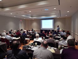 Bradlee Whitson, K&R Vending, speaking about telemetry. Bradlee Whitson, K&R Vending, speaking about telemetry.