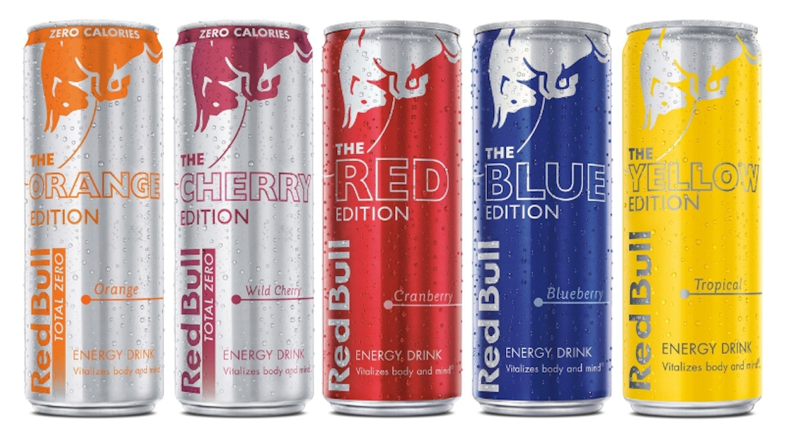 Three New Red Bull® Editions Flavors, Including Zero Calorie, Zero ...