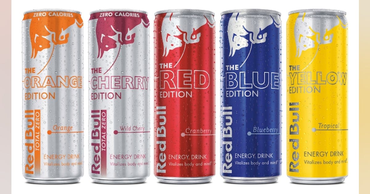 Three New Red Bull® Editions Flavors, Including Zero Calorie, Zero