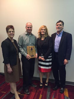 (From left to right) Cyndi Brodt (General Mills), Jeff Grabbe and Shannon Barr (Grabbe Leonard), Rick Anastasi (General Mills) (From left to right) Cyndi Brodt (General Mills), Jeff Grabbe and Shannon Barr (Grabbe Leonard), Rick Anastasi (General Mills)