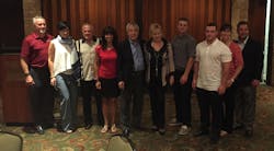 Gumma Family - From Left to Right: Jeff Yoder, Annette Yoder, Ray Cowin, Patti Gumma, Frank Gumma, Meli Gumma, Joe Gumma, Lou Gumma, Ralene Gumma, Vince Gumma. Gumma Family - From Left to Right: Jeff Yoder, Annette Yoder, Ray Cowin, Patti Gumma, Frank Gumma, Meli Gumma, Joe Gumma, Lou Gumma, Ralene Gumma, Vince Gumma.
