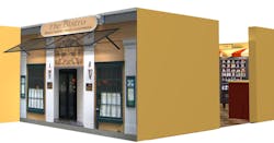 Computer rendering of a breakroom. Computer rendering of a breakroom.