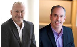 Freightliner Custom Chassis Corp. announces the retirement of President and CEO Bob Harbin (left). David Carson (right) has been named as successor to retiring President and CEO Bob Harbin.