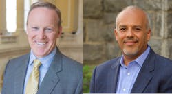 Sean Spicer (left), the Chief Strategist and Communications Director for the Republican National Committee (RNC) and Mo Elleithee (right), former communications director for the Democratic National Committee (DNC) and recently named founding Executive Director of Georgetown University’s Institute of Politics and Public Service will take part in a special opportunity at the NAMA Fly-In. Sean Spicer (left), the Chief Strategist and Communications Director for the Republican National Committee (RNC) and Mo Elleithee (right), former communications director for the Democratic National Committee (DNC) and recently named founding Executive Director of Georgetown University’s Institute of Politics and Public Service will take part in a special opportunity at the NAMA Fly-In.