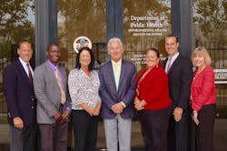 Chip English - Continental Vending; Freddie Agyin - LA County Environmental Health Services Manager; Terrie Williams - Assistant Director of Environmental Health; Angelo J. Bellomo - Director of Environmental Health; Brenda Lopez - Bureau Director, Specialized Surveillance & Enforcement; Paul Tullio, Gourmet Coffee Service; Sandy Larson - NAMA. Chip English - Continental Vending; Freddie Agyin - LA County Environmental Health Services Manager; Terrie Williams - Assistant Director of Environmental Health; Angelo J. Bellomo - Director of Environmental Health; Brenda Lopez - Bureau Director, Specialized Surveillance & Enforcement; Paul Tullio, Gourmet Coffee Service; Sandy Larson - NAMA.