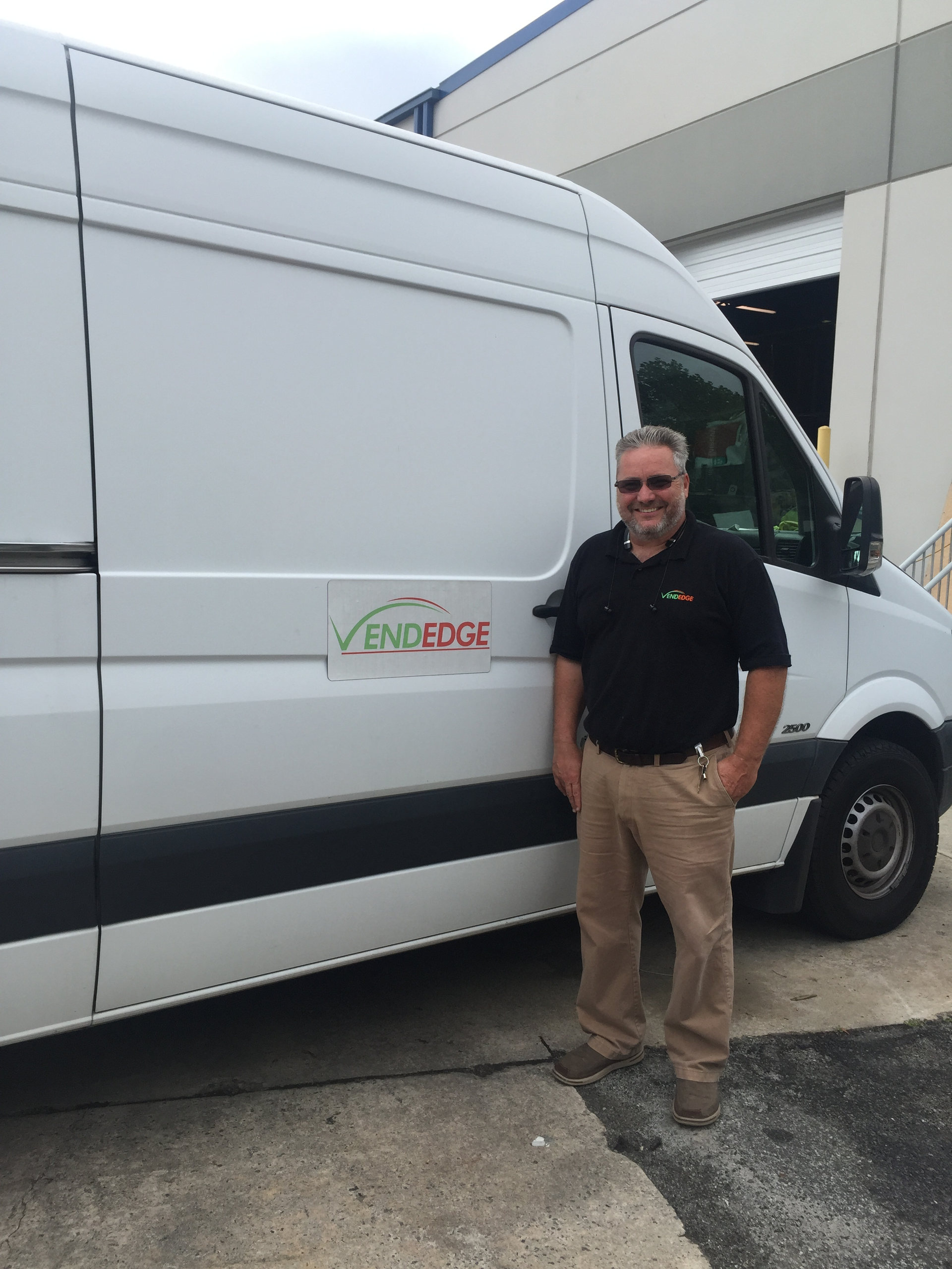 Baughman has been a VendEdge route driver for 17 years.