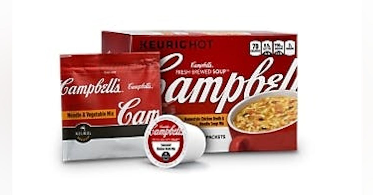 Campbell's k cup clearance soup