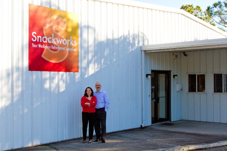 Snackworks co-owners Lisa and Josh Leuchter have been able to grow their Florida vending business through strategic investments and key industry partnerships.