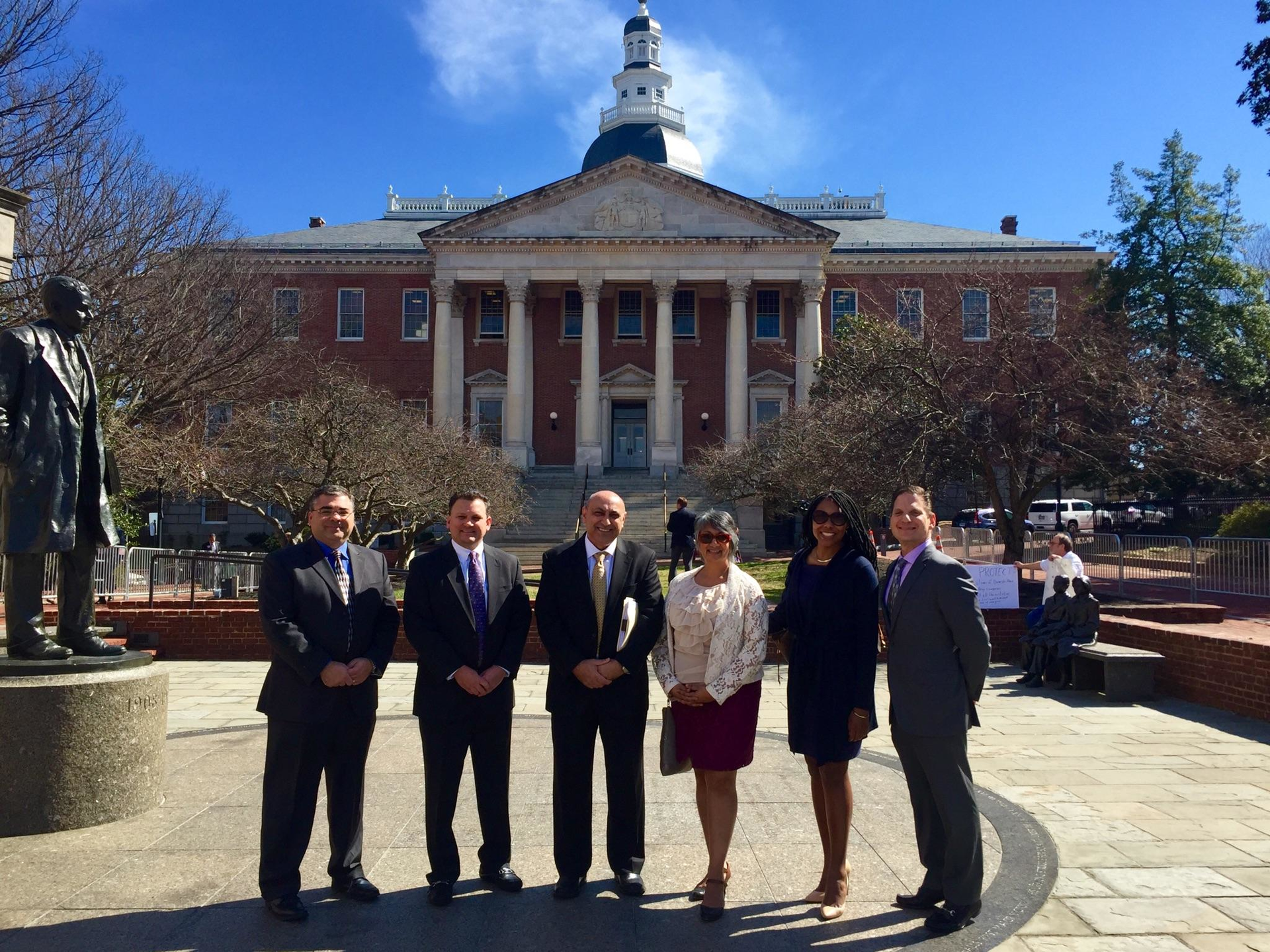 John Baddour, Royalle Services, Inc.; Steve Boucher, Canteen; Nick Sarioglou, Betson; Amy Bartholomee, Vend Central; Katelyn Jackson, The Coca-Cola Company; Scott Meskin, Black Tie Services