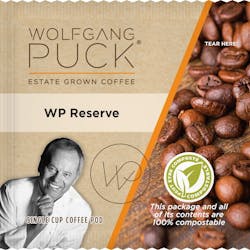 Each Individually wrapped pod contains fresh roasted, delicious coffee. The package and all of its content are 100% compostable. Over 20 varieties available. Each Individually wrapped pod contains fresh roasted, delicious coffee. The package and all of its content are 100% compostable. Over 20 varieties available.