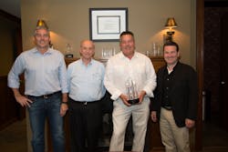 Greg McCall, Five Star SVP of Sales and Marketing ;Mark Stephanos, Five Star Vice President; Alan Recher, Five Star President and CEO; Joe Hessling, 365 Retail Markets, CEO