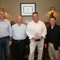 Greg McCall, Five Star SVP of Sales and Marketing ;Mark Stephanos, Five Star Vice President; Alan Recher, Five Star President and CEO; Joe Hessling, 365 Retail Markets, CEO