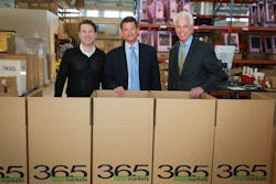 Joe Hessling of 365 Retail Markets, Congressman Dave Trott, and Jeff Smith of All Star Services. Joe Hessling of 365 Retail Markets, Congressman Dave Trott, and Jeff Smith of All Star Services.