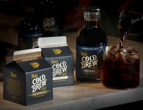 Peet&apos;s Coffee Introduces Ready-To-Drink Cold Brew Coffee.