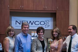 (From Left) Sandy Larson, Senior Director and Counsel, NAMA’s Government Affairs; United States Senator Roy Blunt; Karen Webster, CFO, Newco; Abby Blunt, Senator Blunt’s wife; Joe Webster, CEO, Newco. (From Left) Sandy Larson, Senior Director and Counsel, NAMA’s Government Affairs; United States Senator Roy Blunt; Karen Webster, CFO, Newco; Abby Blunt, Senator Blunt’s wife; Joe Webster, CEO, Newco.