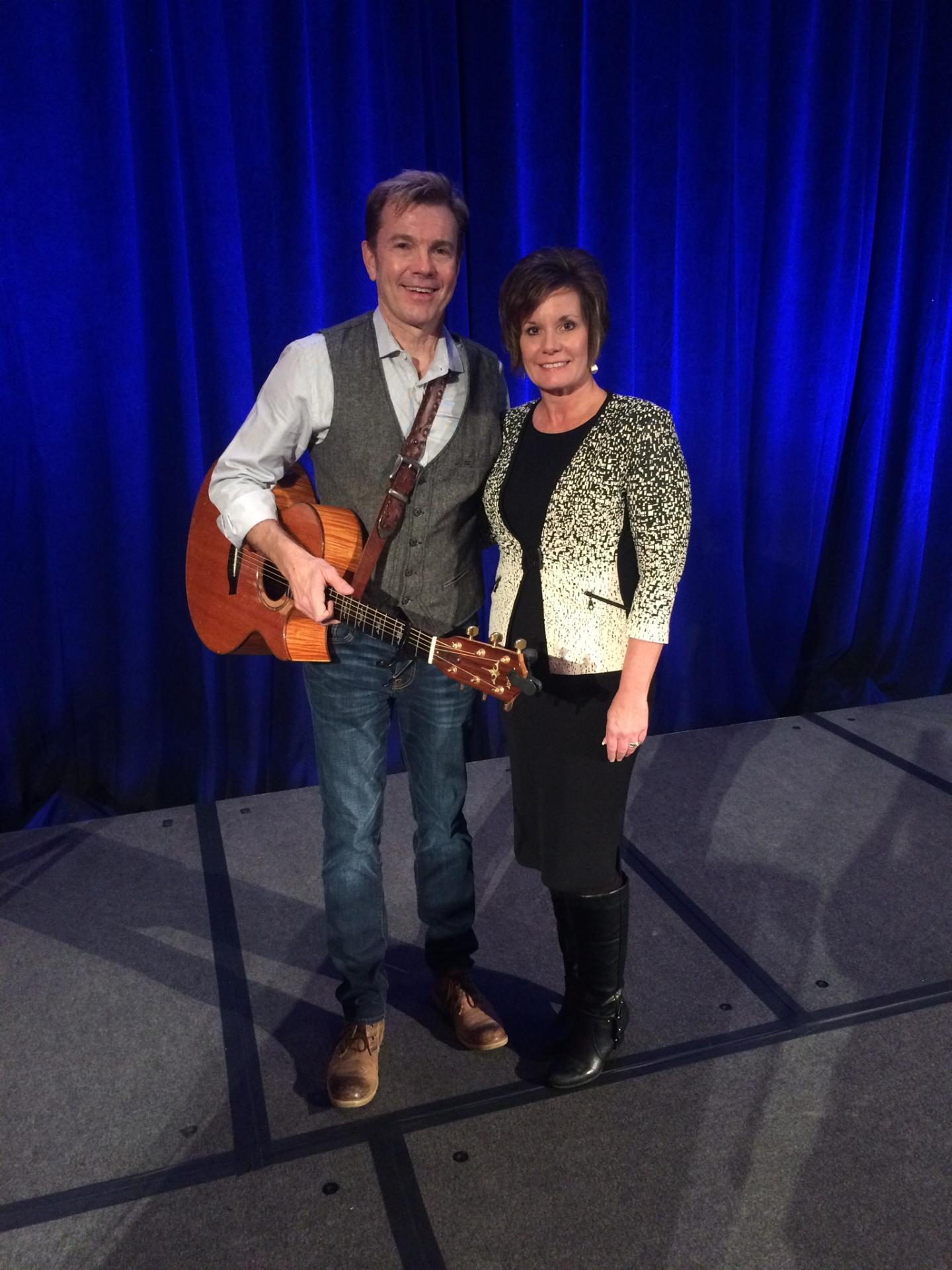 Lionel Cartwright and Karen Webster