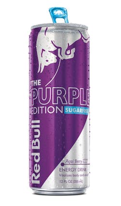 Cold Beverage Winner: Red Bull Purple Edition Sugarfree Cold Beverage Winner: Red Bull Purple Edition Sugarfree