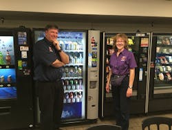 Liberty Enterprises is a family affair. Nelson’s wife, Karen (right), runs the operations side and his son, Daniel, has excelled at implementing new merchandising strategies as well as guaranteeing they meet the calorie disclosure regulations taking effect this December. Liberty Enterprises is a family affair. Nelson’s wife, Karen (right), runs the operations side and his son, Daniel, has excelled at implementing new merchandising strategies as well as guaranteeing they meet the calorie disclosure regulations taking effect this December.