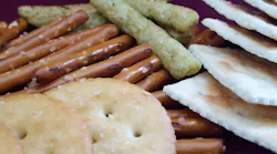 salted snack foods cracker pretzel
