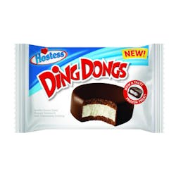 DING DONG SANDWICH: A fun twist on the classic ice cream sandwich, this chocolatey frozen dessert sandwich is a nod to the king of cakes. Smooth chocolate on the outside, creamy vanilla on the inside - the way you remember it, only cooler. (Photo: Business Wire)