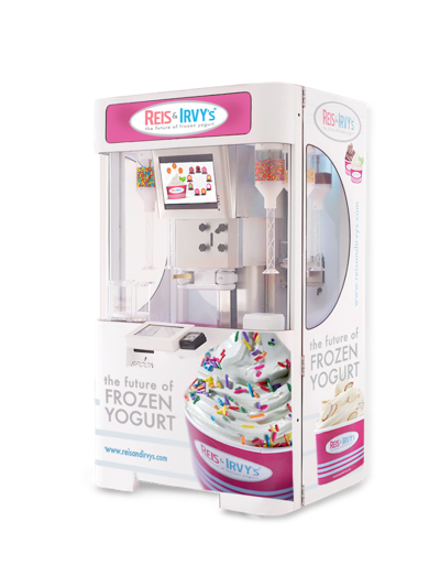 frozen yogurt vending machine cost