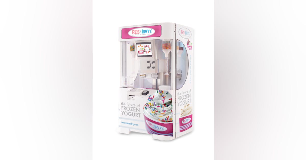 Frozen yogurt robot vending machine deals
