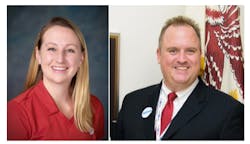 Linda Furlano and Donnie Anderson Linda Furlano and Donnie Anderson