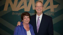 Dan Mathews, right, plans to travel with his wife Mary, left, during retirement, as well as continue educating young people.