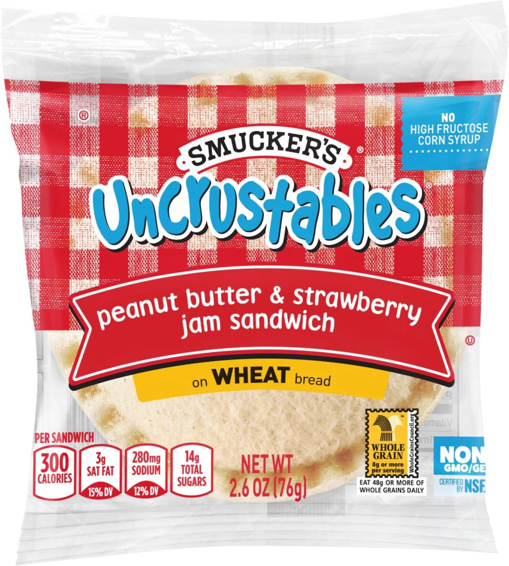 HFCS-Free Smucker'sÂŽ UncrustablesÂŽ PB&J Sandwich | Vending Market Watch