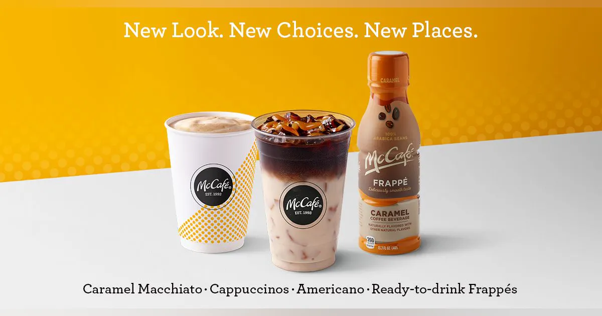 McDonald's Relaunches McCafe With New Look And Espresso | Vending ...