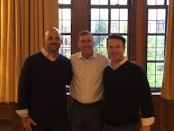 Josh Rosenberg, left, CEO of Accent Food Services at the KPMG QuantumShift event with Stewart Thornhill, University of Michigan, and Joe Hessling, CEO of 365 Retail Markets. Josh Rosenberg, left, CEO of Accent Food Services at the KPMG QuantumShift event with Stewart Thornhill, University of Michigan, and Joe Hessling, CEO of 365 Retail Markets.