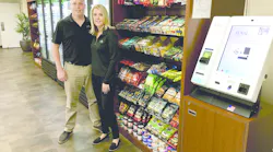 Even when customers call looking for vending service, Ryan and Michelle Harrington suggest their micro markets.