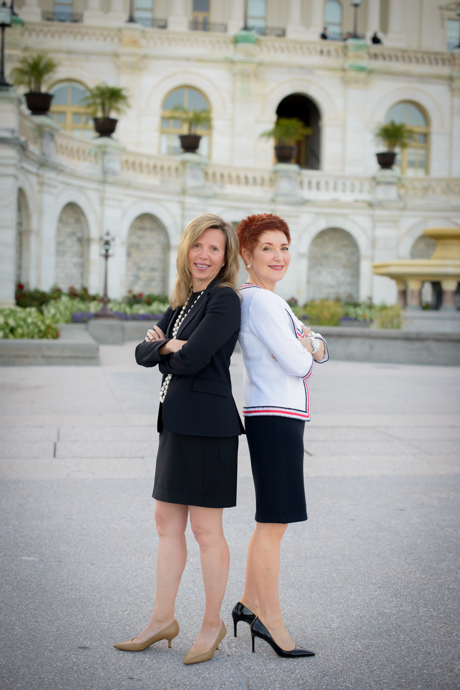 The 2018 NAMA Chair Heidi Chico, left, and NAMA CEO Carla Balakgie see the industry expanding and growing in 2018.