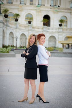 The 2018 NAMA Chair Heidi Chico, left, and NAMA CEO Carla Balakgie see the industry expanding and growing in 2018. The 2018 NAMA Chair Heidi Chico, left, and NAMA CEO Carla Balakgie see the industry expanding and growing in 2018.