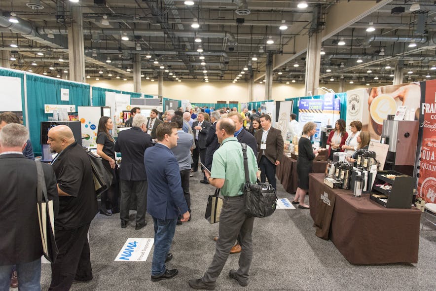 Over a hundred exhibitors showcased their products and services during the trade show hours of the 10th Coffee, Tea &amp; Water show.