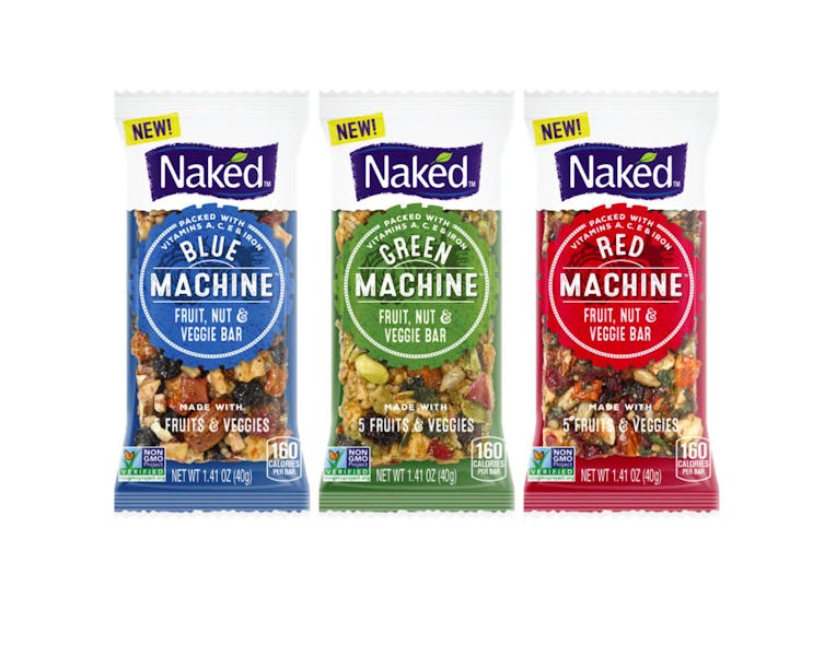 The fruit and veggie masters at Naked have extended beyond the premium juices and smoothies the brand is most known for to introduce Naked Fruit, Nut &amp; Veggie Bars.