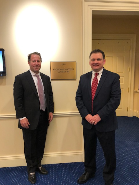 &ndash; from left to right &ndash; Craig Kushner of Monumental Markets (L) and Steve Boucher of Canteen/Compass (R)