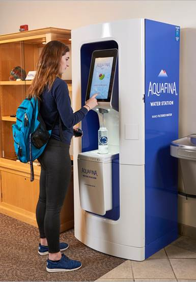 Aquafina Water Station at Penn State