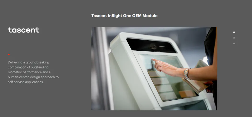 Tascent Insight Tascent Introduces Face And Iris Recognition Solutions For Self-service ...