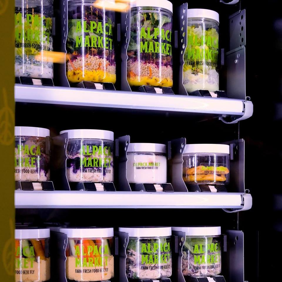 Alpaca Market Offers Fresh Food Via Vending Machines in Austin, TX.