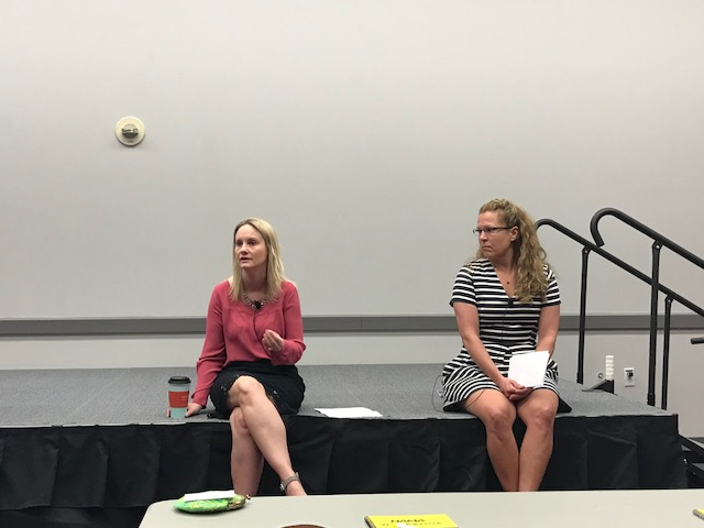 From left: Kristin Overstreet, Tara King, Twinings