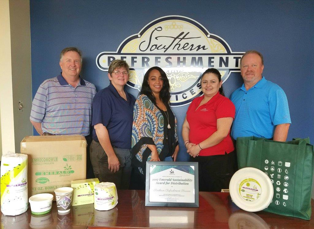 Left to right: John Clifford, Sales Representative Traci Evans, Territory Customer Service Manager Renee King, Marketing Manager Veronica Gomez, Territory Customer Service Manager Dave Carroll, Vi