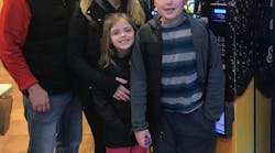 Heath and his family in front of one of their Naturals2Go vending machines. Heath and his family in front of one of their Naturals2Go vending machines.