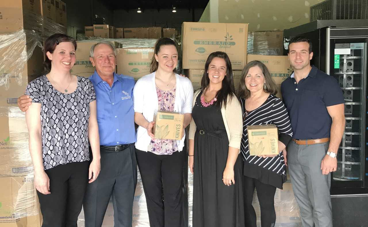Left to Right: Kate Hurgeton, Five Star, Jim Mosley, Emerald Brand, Shelby Flanders, Five Star, Natalie Peach, Five Star, Susan Giles, Five Star, Ralph Bianculli Jr, Emerald Brand