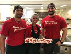 In 2017, Kellogg provided more than 637 Million Better Days around the world. In 2017, Kellogg provided more than 637 Million Better Days around the world.