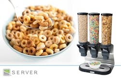 SlimLine Dry Food/Candy Dispenser - Single 2 L - Server Products